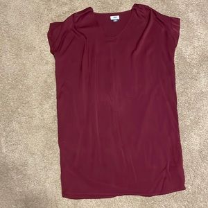Maroon Dress